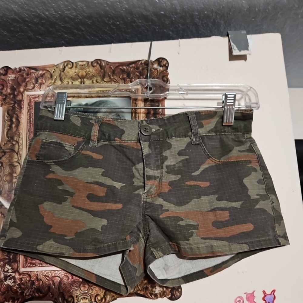 Womens Camouflage Shorts